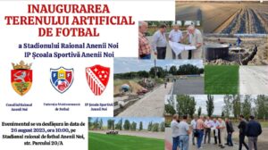 Inaugurarea noului Teren de fotbal cu acoperire artificială!