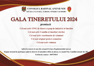 ANUNȚ! Gala Tineretului 2024