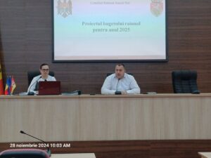 Audieri publice privind proiectul bugetului raional pentru  anul 2025